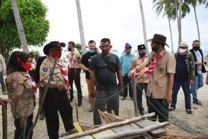 Menyusuri Pulau Karas Kecil Bersama Gerakan Pramuka Peduli (1)
