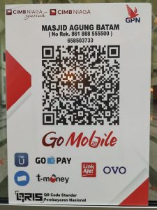 Masjid Agung Kini Punya “Kotak Amal Digital”, Berinfaq Cukup dari Hp