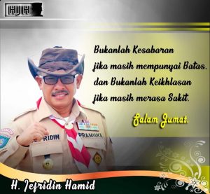 Semangat Kak Jefridin