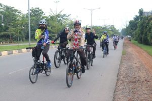Gowes Pramuka Peduli ke Batamkota (1)