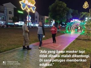 Masih Ada Saja yang Tak Patuhi Protokol Kesehatan, untung Pak Satpol-PP-nya Sabar