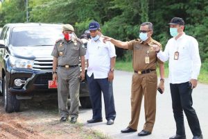 Tim Pemko & BP Batam Kolab Kerjakan Taman antara Laluan Madani dan Kepri Mall