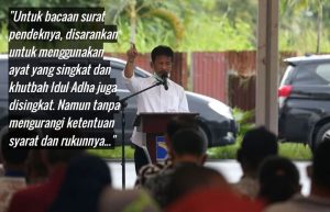 Digelar Jumat Besok, HMR Beri Panduan Salat Idul Adha Aman Covid-19