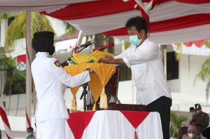 Pastikan Semua Siap, HMR Pimpin Langsung Gladi Bersih Upacara HUT ke 75 RI