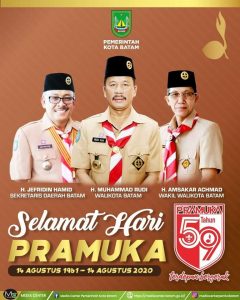 Esok Pagi Puncak HUT Pramuka: Tergerak Terdepan, Tanggulangi Covid-19 & Bela Negara