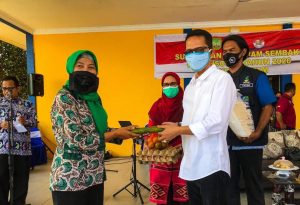 Saatnya Warga Lubukbaja Terima 1.869 Peket Bantuan Pangan Non Tunai