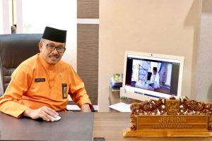  𝗠𝗧𝗤 𝗸𝗲-𝟯𝟬 𝗕𝗮𝘁𝗮𝗺: Jefridin Selalu Tonton Langsung via Kanal YouTube Diskominfo