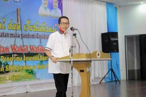 Amsakar Ajak Guru jadi Penyambung Lidah Pemko 𝗦𝗼𝘀𝗶𝗮𝗹𝗶𝘀𝗮𝘀𝗶𝗸𝗮𝗻 𝗣𝗿𝗼𝘁𝗼𝗸𝗼𝗹 𝗞𝗲𝘀𝗲𝗵𝗮𝘁𝗮𝗻