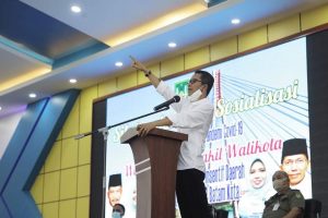Sambil Serahkan Insentif, Amsakar Ajak Guru Bantu Sosialisasi Protokol Kesehatan Covid-19