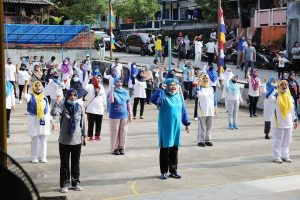 Ikut Senam Jantung Sehat Sambil Jaga Imunitas ala Marlin