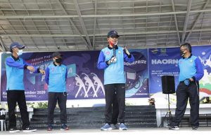 Semangat-semangat… Tapi Tetap Jaga Jarak Ya…