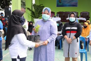 Bagikan 250 Bibit Tanaman, Marlin Ingin Tumbuhkan Sikap Positif Hadapi Covid-19