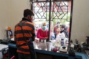 Soft Opening Kafe Jaga Jarak, Marlin Puji Anak-anak Muda yang Out of The Box Thinking