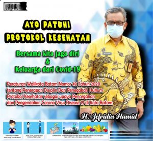 159 Warga Batam Sembuh dari Covid-19, Jefridin: Jumlah Total Ada 2.268 Orang