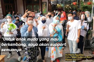 Marlin: Tak Hanya Didengar, Suara Milenial jua Tentukan Arah Pembangunan Kepri Nanti