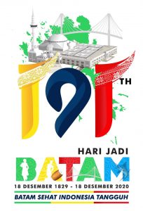 𝗕𝗮𝘁𝗮𝗺 𝗦𝗲𝗵𝗮𝘁 𝗜𝗻𝗱𝗼𝗻𝗲𝘀𝗶𝗮 𝗧𝗮𝗻𝗴𝗴𝘂𝗵: Pemko Rilis Tema & Logo HUT ke 191 Kota Batam