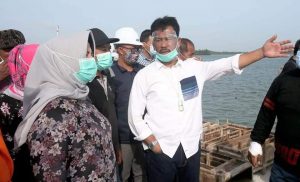 Bagai Resort, HMR Tinjau Pembangunan Kampung Tua Tanjungriau yang Digagasnya