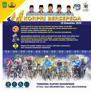 KORPRI Bersepeda, Even Keren Pemko Batam dengan Sentuhan Unik