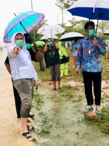Dikurung Cuaca Ekstrem, HMR Blusukan ke Sejumlah Titik Banjir di Batam