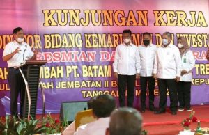 Menko Luhut Beri Pesan Menarik pada HMR Usai Resmikan Pengolahan Limbah di Barelang