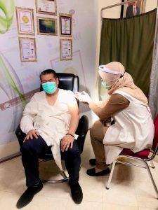 Vaksinasi Pejabat Utama Pemko Batam Berlanjut, Yusfa: Alhamdulillah Tubuh Vit