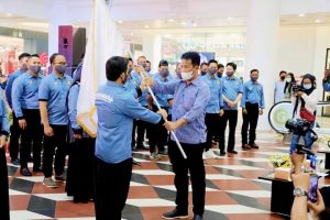 Usai Melantik, HMR Langsung Ajak Pengurus Perwara Sosialisasikan Protokol Kesehatan