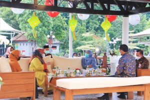 Lestarikan Tradisi Silaturahmi Nahdliyyin, Wagub Marlin Bertemu Gubernur Khofifah