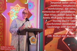 Selamat Hari Jumat, Mari Kian Perteguh Persaudaraan Seperti Pesan Wagub Marlin