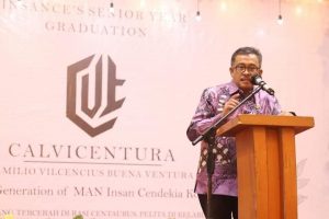 Pesan Menyentuh Jefridin soal Kehidupan saat Melepas Siswa MAN Insan Cendikia