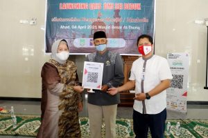 Wagub Marlin Puji DMI Seibeduk Terapkan Digitalisasi Masjid, Bayar Sedekah Pakai QRIS