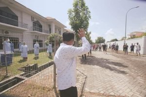 HMR Tunjukkan Kesigapan Posko Covid-19 & Pusat Karantina kepada Forkompinda Kepri