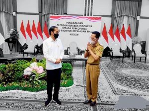 Temui Langsung Presiden dan Menkes, Amsakar Perjuangkan Vaksinasi untuk Pekerja