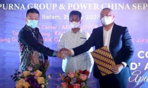 Investasi di Batam, HMR Saksikan Kontrak Kerja Sempurna Group & Power China Sepco1&nbsp;