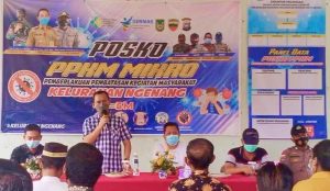 Bentuk Posko Covid-19 Ngenang, Camat Nongsa Sosialisasi Prokes ke Pulau-pulau