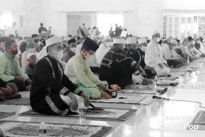 Salat Id di Masjid Sultan, Amsakar Ingatkan Jaga Kesehatan di Samping Silaturami