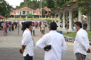 Peduli Kondisi Pasien OTG Covid-19, Jefridin Cek Langsung Pusat Karantina Asrama Haji