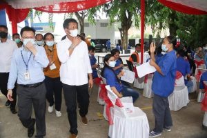 Semangati Pekerja, HMR Tunjukkan Full Support ke Perusahaan untuk Gelar Vaksinasi