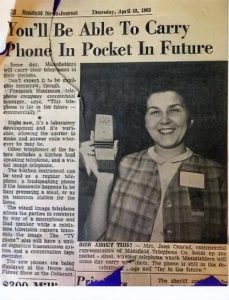 Ketika Koran di Tahun 1963, Memprediksi soal Telepon Genggam