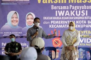 Amsakar & Erlita Sadarkan Masyarakat akan Ampuhnya Vaksinasi saat Gempuran Covid-19