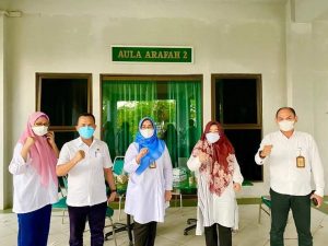 Pengabdian Luar Biasa, Para Pimpinan OPD pun ikut Jaga di Pusat Karantina OTG Covid-19