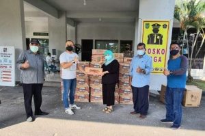 Gandeng Pemko Batam, PT Wings Bantu Kebutuhan OTG Covid-19 di Pusat Karantina