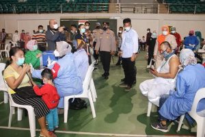 HMR Jadikan Stadion Temenggung Abdul Jamal Sentra Vaksinasi, Buka Setiap Hari