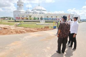 Alhamdulillah, HMR Juga Lebarkan Simpang dan Jalan Dekat Masjid Sultan
