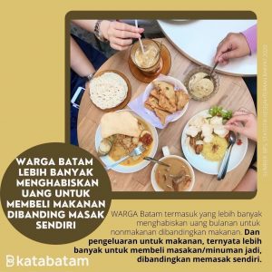 Warga Batam Ternyata Doyan Makan di Luar