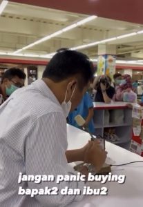 Tinjau Beberapa Pos PPKM Darurat dan Mall, HMR Minta Warga Tidak Perlu Panic Buying