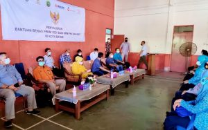 Wagub Marlin & HMR Bagikan Beras PPKM hingga ke Hinterland, Kali Ini Giliran Bulang