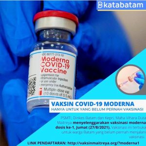 Kini Ada Vaksin Moderna
