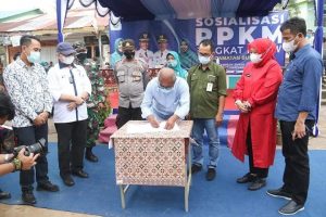 Posko PPKM Terbukti Efektif, HMR &  Marlin Target Hinterland Segera Bebas Covid-19