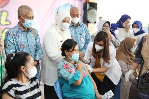 Wagub Marlin Jelaskan Ibu Hamil & Menyusui Tak Ragu untuk Vaksinasi Covid-19