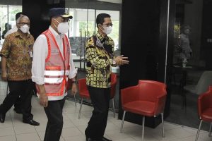 Bertemu Menhub, Amsakar Bahas Pemulangan Pekerja Migran Indonesia